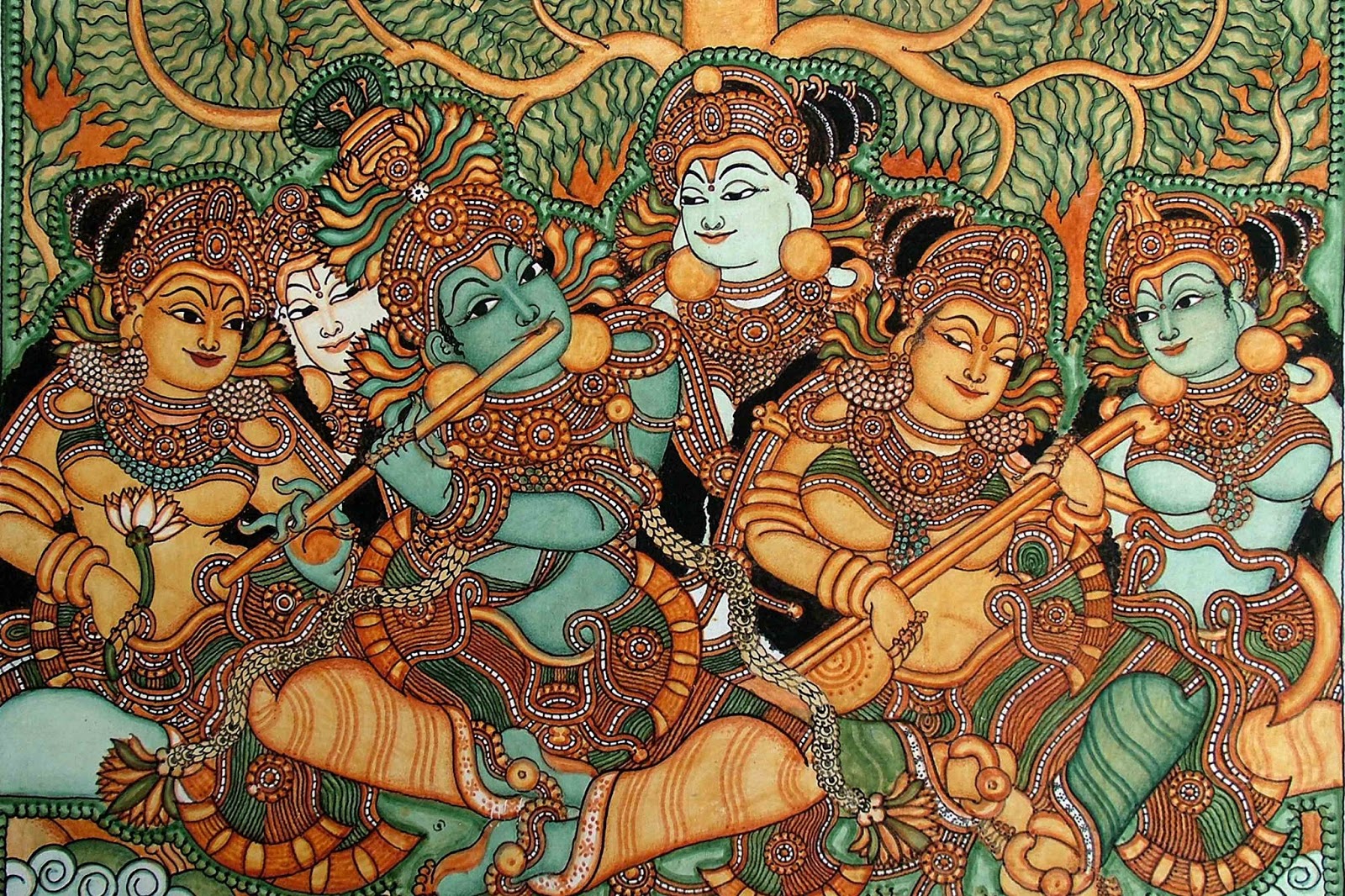 Kerala mural painting